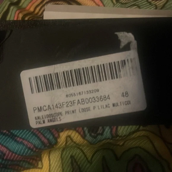 Palm angel kelidescope drawstring pants - Picture 4 of 5